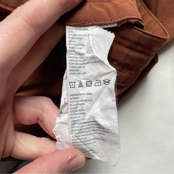 Men’s Prana Riveter Summer Beach Swimming Boardshorts Size 40 Rust 7” - Picture 8 of 10